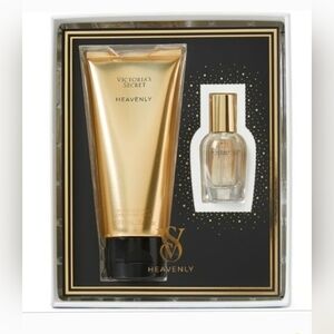 Victoria's Secret Heavenly Body Wash Set - Gold and Black